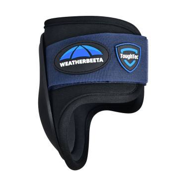 Protectores de menudillo Weatherbeeta Tough-Tec Prime Fetlock Negro / azúl marino
