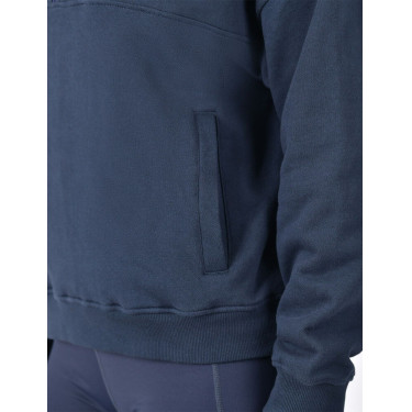 Jersey polar Dublin de mujer con cremallera 1/4 Marino Azul marino