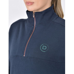 Jersey polar Dublin de mujer con cremallera 1/4 Marino Azul marino