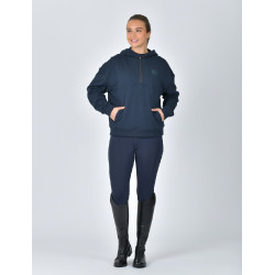 Sudadera polar Dublin con capucha y cremallera 1/4 para mujer Marino Azul marino Sudadera polar Dublin con capucha y cremallera 1/4 para mujer Marino Azul marino