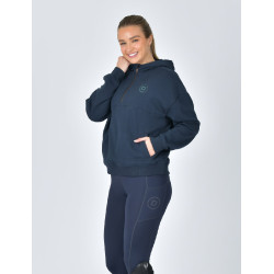 Sudadera polar Dublin con capucha y cremallera 1/4 para mujer Marino Azul marino Sudadera polar Dublin con capucha y cremallera 1/4 para mujer Marino Azul marino