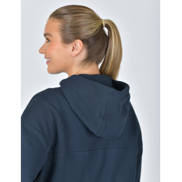 Sudadera polar Dublin con capucha y cremallera 1/4 para mujer Marino Azul marino Sudadera polar Dublin con capucha y cremallera 1/4 para mujer Marino Azul marino