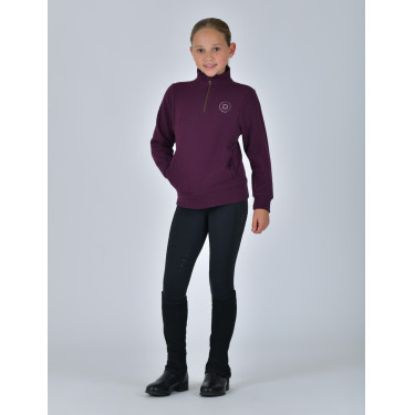 Forro polar Dublin 1/4 cremallera para niño/a Violeta púrpura Forro polar Dublin 1/4 cremallera para niño/a Violeta púrpura