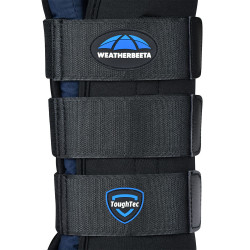 Botas de cuadra WeatherBeeta Tough-Tec Negro / azúl marino Botas de cuadra WeatherBeeta Tough-Tec Negro / azúl marino