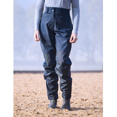 Pantalón impermeable Weatherbeeta Rayne II marine/blanc Azul