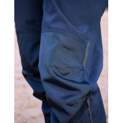 Pantalón impermeable Weatherbeeta Rayne II marine/blanc Azul