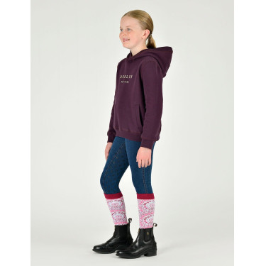 Sudadera con capucha Dublin logo Lurex Lilah infantil Ciruela perfecto / oro rosa Sudadera con capucha Dublin logo Lurex Lilah infantil Ciruela perfecto / oro rosa