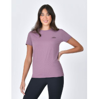 Camiseta Weatherbeeta de manga corta informal UV Vino malva Violeta