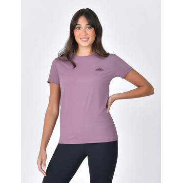 Camiseta Weatherbeeta de manga corta informal UV Vino malva Violeta