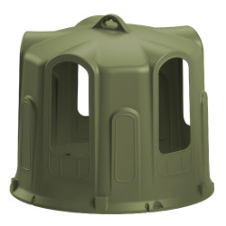 Comedero para heno Kerbl para pacas de heno circulares