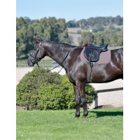 Mantilla de silla Weatherbeeta mixta Prime Comfy Fleece Castaño Marrón Mantilla de silla Weatherbeeta mixta Prime Comfy Fleece Castaño Marrón