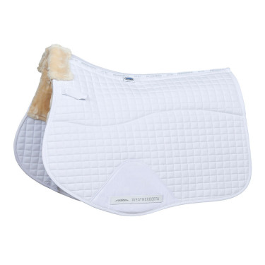 Mantilla de silla Weatherbeeta mixta Prime Comfy Fleece Blanco Mantilla de silla Weatherbeeta mixta Prime Comfy Fleece Blanco
