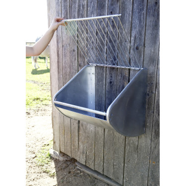 Comedero para heno de metal 14 kg Kerbl Comedero para heno de metal 14 kg Kerbl