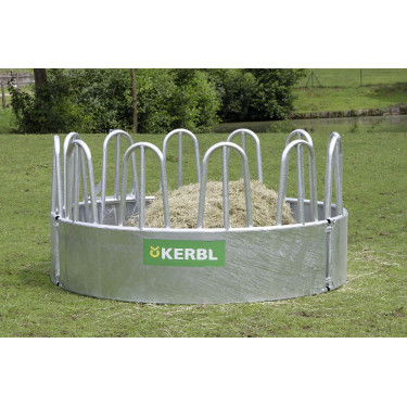 Comedero redondo para heno galvanizado Kerbl