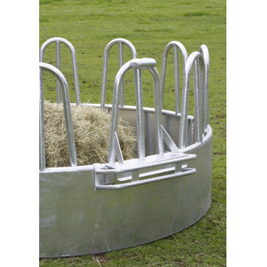 Comedero redondo para heno galvanizado Kerbl