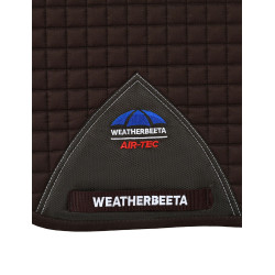 Manta de doma Weatherbeeta Prime Air-Tec con forma anatómica Chocolate Marr&amp;amp;amp;oacute;n