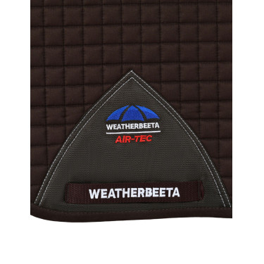 Manta de doma Weatherbeeta Prime Air-Tec con forma anatómica Chocolate Marr&amp;amp;amp;oacute;n
