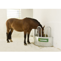 Comedero redondo para heno galvanizado Kerbl