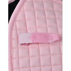 Manta de doma Weatherbeeta Prime Air-Tec con forma anatómica Rosa claro