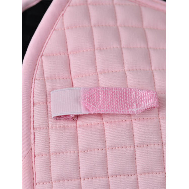 Manta de doma Weatherbeeta Prime Air-Tec con forma anatómica Rosa claro