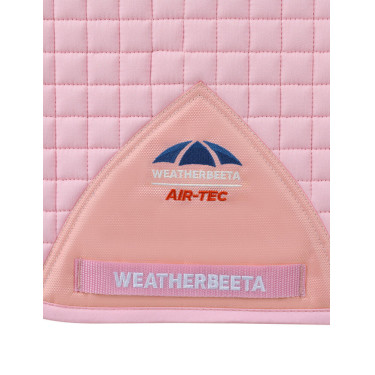 Manta de doma Weatherbeeta Prime Air-Tec con forma anatómica Rosa claro