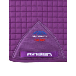 Manta de doma Weatherbeeta Prime Air-Tec con forma anatómica Púrpura Violeta