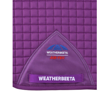 Manta de doma Weatherbeeta Prime Air-Tec con forma anatómica Púrpura Violeta