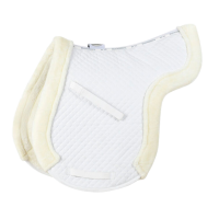 Numnah de borreguillo Weatherbeeta Prime Comfy Fleece Blanco Numnah de borreguillo Weatherbeeta Prime Comfy Fleece Blanco