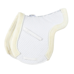 Numnah de borreguillo Weatherbeeta Prime Comfy Fleece Blanco