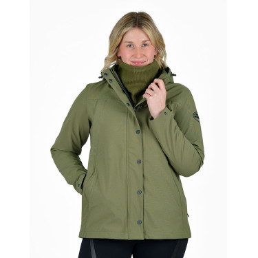 Braga de cuello Weatherbeeta Snood forrada de polar Oliva noche