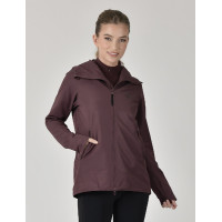 Chaqueta de equitación Weatherbeeta Stretch para mujer Mora Burdeos