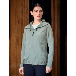 Chaqueta de equitación Weatherbeeta Stretch para mujer Hoja de olivo Verde