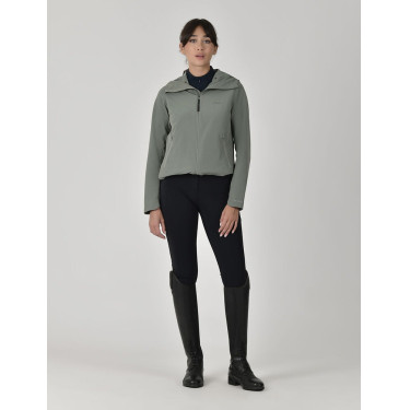 Chaqueta de equitación Weatherbeeta Stretch para mujer Hoja de olivo Verde