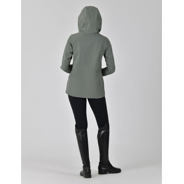Chaqueta de equitación Weatherbeeta Stretch para mujer Hoja de olivo Verde