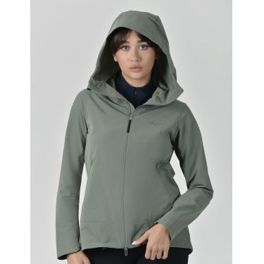 Chaqueta de equitación Weatherbeeta Stretch para mujer Hoja de olivo Verde