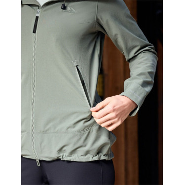 Chaqueta de equitación Weatherbeeta Stretch para mujer Hoja de olivo Verde
