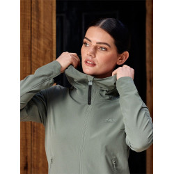 Chaqueta de equitación Weatherbeeta Stretch para mujer Hoja de olivo Verde
