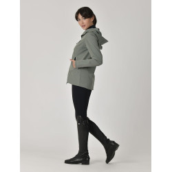Chaqueta de equitación Weatherbeeta Stretch para mujer Hoja de olivo Verde