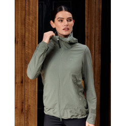 Chaqueta de equitación Weatherbeeta Stretch para mujer Hoja de olivo Verde