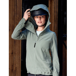 Chaqueta de equitación Weatherbeeta Stretch para mujer Hoja de olivo Verde