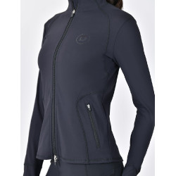 Chaqueta Dublin versátil con cremallera Negro