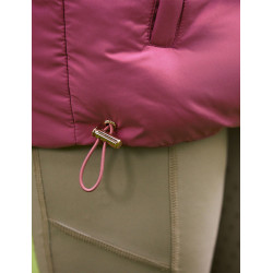 Chaleco acolchado sin mangas de forro polar Dublin Patrice Everyday para niño/a Rojo violeta