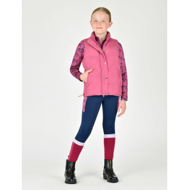 Chaleco acolchado sin mangas de forro polar Dublin Patrice Everyday para niño/a Rojo violeta Chaleco acolchado sin mangas de forro polar Dublin Patrice Everyday para niño/a Rojo violeta