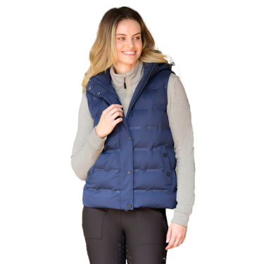 Chaleco acolchado sin mangas Weatherbeeta termosellado Hapur para mujer Íris marino Chaleco acolchado sin mangas Weatherbeeta termosellado Hapur para mujer Íris marino