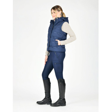Chaleco acolchado sin mangas Weatherbeeta termosellado Hapur para mujer Íris marino Chaleco acolchado sin mangas Weatherbeeta termosellado Hapur para mujer Íris marino