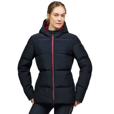 Chaqueta Tommy Hilfiger Equestrian Sidney para mujer Cielo del desierto Azul Chaqueta Tommy Hilfiger Equestrian Sidney para mujer Cielo del desierto Azul
