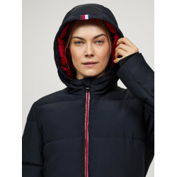 Chaqueta Tommy Hilfiger Equestrian Sidney para mujer Cielo del desierto Azul Chaqueta Tommy Hilfiger Equestrian Sidney para mujer Cielo del desierto Azul