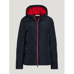 Chaqueta Tommy Hilfiger Equestrian Sidney para mujer Cielo del desierto Azul Chaqueta Tommy Hilfiger Equestrian Sidney para mujer Cielo del desierto Azul