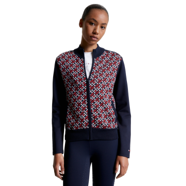 Bomber Tommy Hilfiger Equestrian Amsterdam Monograma mujer Multi Multicolor Bomber Tommy Hilfiger Equestrian Amsterdam Monograma mujer Multi Multicolor