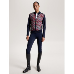 Bomber Tommy Hilfiger Equestrian Amsterdam Monograma mujer Multi Multicolor Bomber Tommy Hilfiger Equestrian Amsterdam Monograma mujer Multi Multicolor